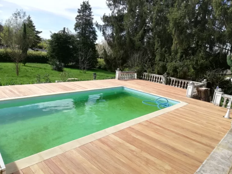 Création d'une terrasse en bois à Lagnieu., Ambérieu-en-Bugey, Bugey Menuiserie et Rénovation