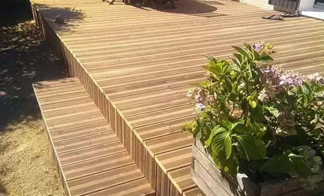Création de terrasse en bois, Ambérieu-en-Bugey, Bugey Menuiserie et Rénovation