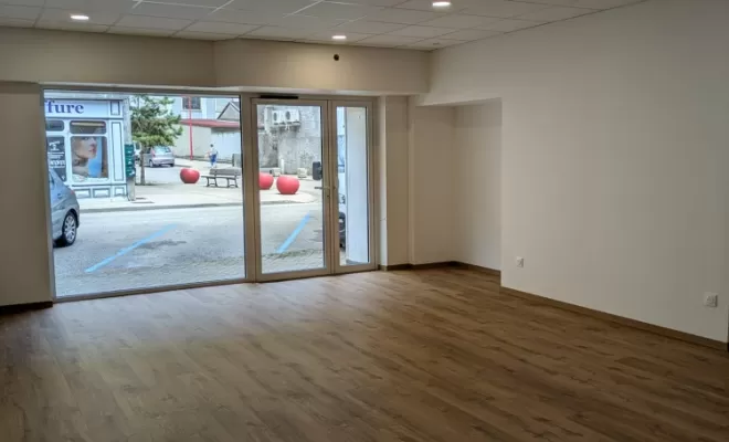 Rénovation complète d'un local commercial à Saint-Rambert-en-Bugey, Ambérieu-en-Bugey, Bugey Menuiserie et Rénovation